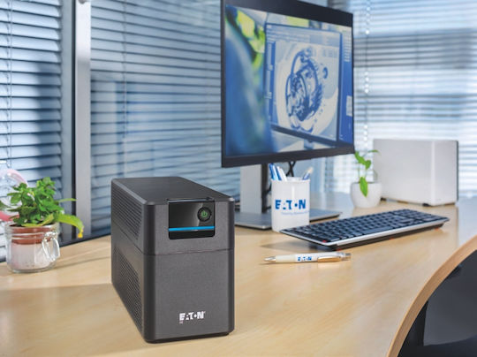 Eaton 5E Gen2 1200 USB UPS Line-Interactive 1200VA 660W με 4 IEC Πρίζες