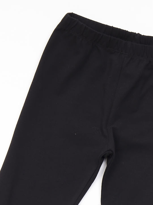 Trax Leggings pentru Copii Lung Negru