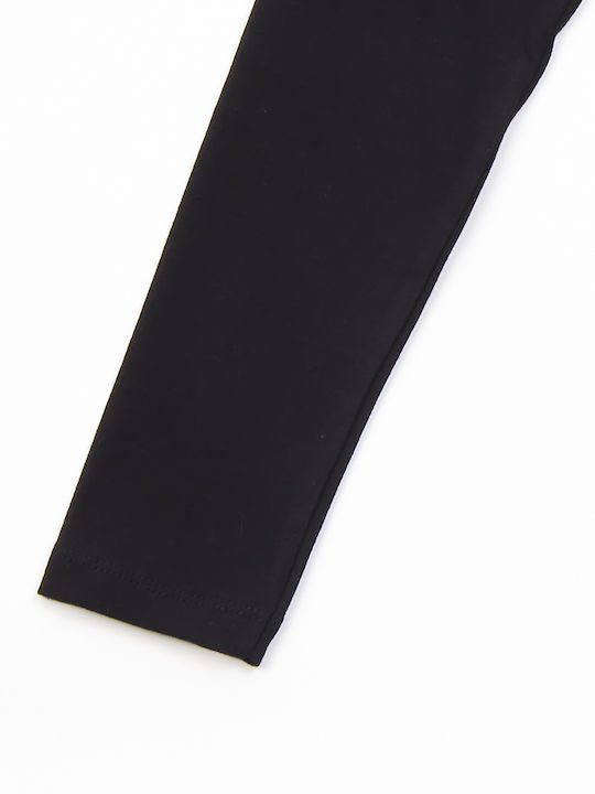 Kinder Leggings Lang Schwarz