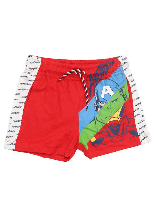 Marvel Kids Set with Shorts Summer 2pcs White