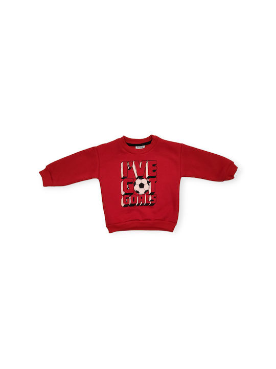 Trax Kids Sweatpants Set Red 2pcs