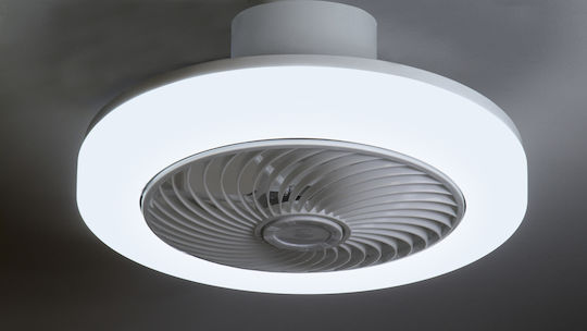 Gruppe LDGD046 Πλαφονιέρα 46cm με Φως Λευκή