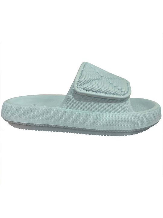 Ustyle Women's Flip Flops Light Blue