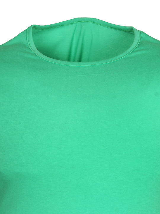 Stefansxxl T-shirt Bărbătesc cu Mânecă Scurtă Verde