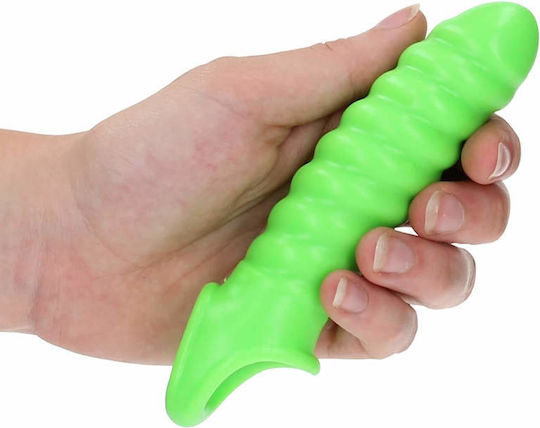 Shots Extensie De Penis Verde 15cm