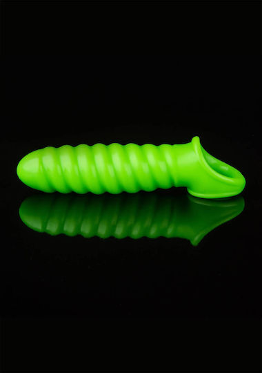 Shots Extensie De Penis Verde 15cm