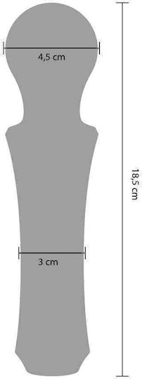 Xocoon Δονητής Μασάζ 18.5cm Πράσινος