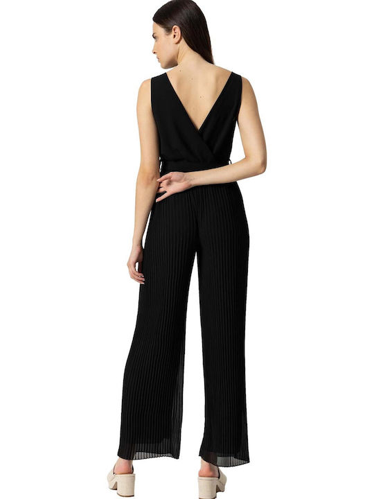 Tiffosi Women's Sleeveless One-piece Suit Black