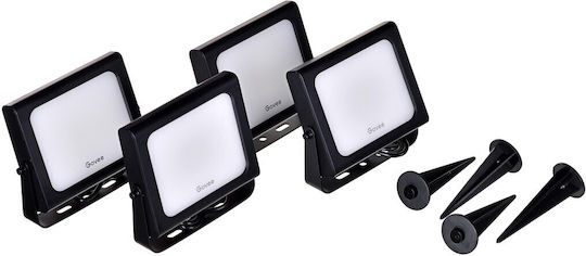 Govee Wasserdicht LED Flutlicht 24W Kaltweiß 6500K WiFi IP65
