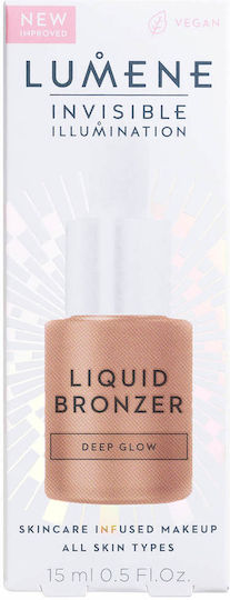 Lumene Invisible Illumination Watercolor Bronzer Υγρό Deep Glow 15ml