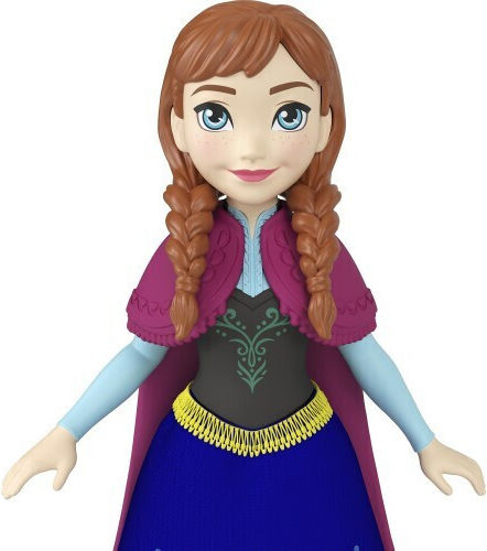 Mattel Frozen Άννα-Μπλε Φόρεμα για 3+ Ετών 9εκ. (Διάφορα Σχέδια)