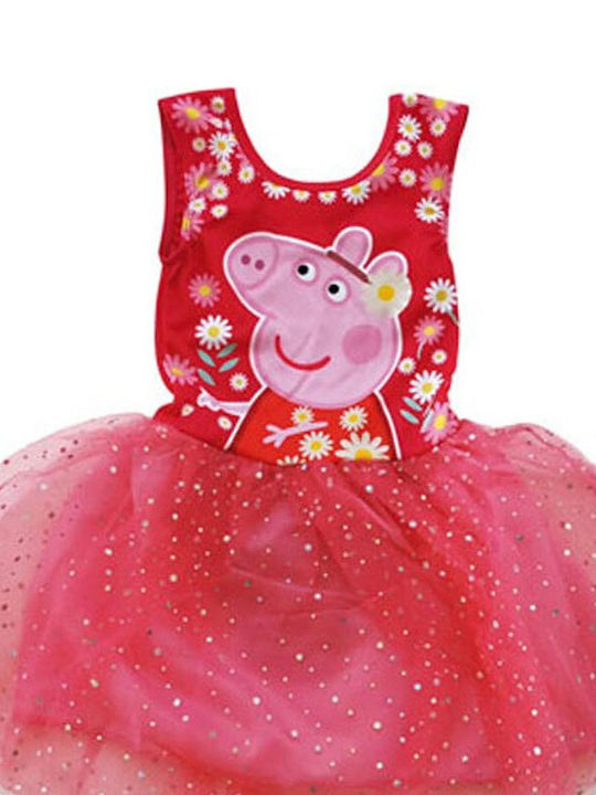 Arditex Παιδικό Φόρεμα Τούλινο Αμάνικο Ροζ