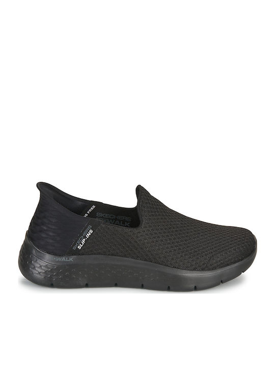 Go Walk Flex Men's Slip-Ons Black