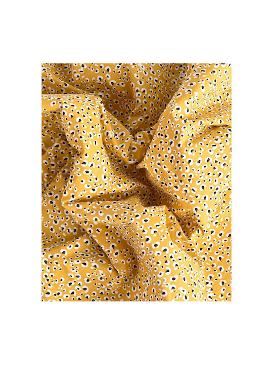 Linea Interiors Blanket Nursery Swaddling Blankets Cotton Yellow 90x110cm