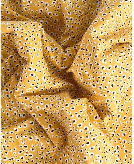 Linea Interiors Blanket Nursery Swaddling Blankets Cotton Yellow 90x110cm