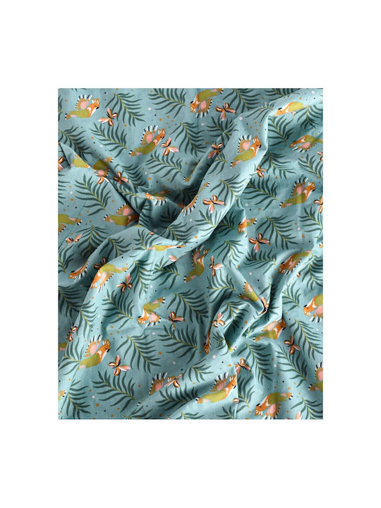 Linea Interiors Blanket Nursery Swaddling Blankets Cotton Green 80x90cm