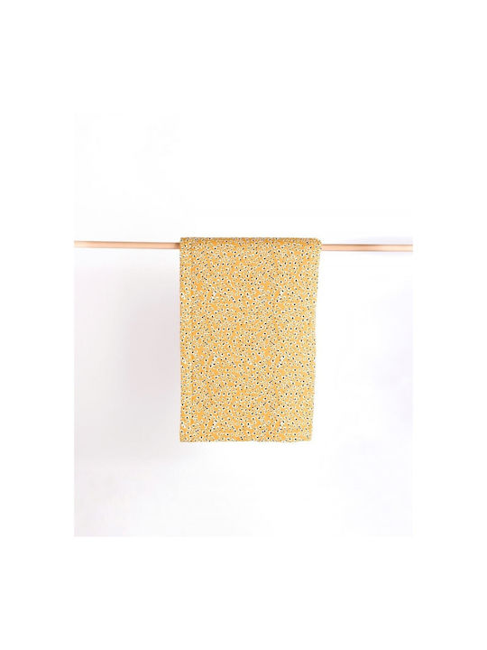 Linea Interiors Blanket Nursery Swaddling Blankets Cotton Yellow 90x110cm