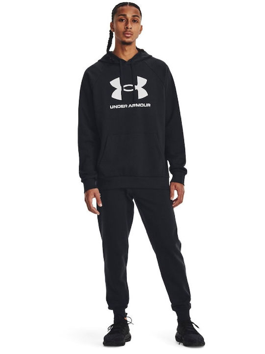 RIVAL Sweatshirt mit Kapuze Schwarz
