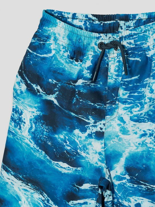 Waves Kids Swimwear Swim Shorts Blue