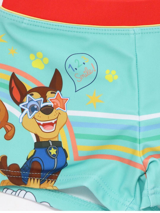 Nickelodeon Kinder Badeanzug Badeshorts Türkis