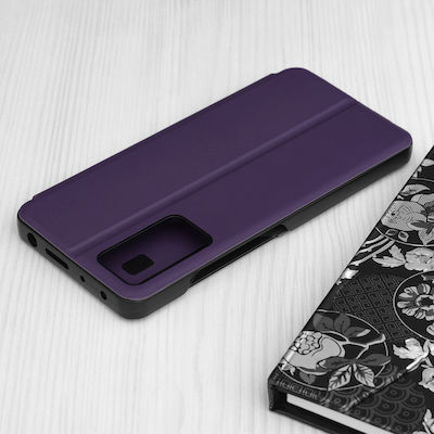 Techsuit 4G Note Book Plastic Magnetic Purple (Redmi Note 11 Pro)