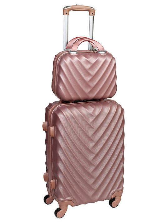 Toiletry Bag in Rose Gold color 30cm