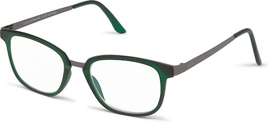 Nordic Vision Reading Glasses +1.00 in Green color