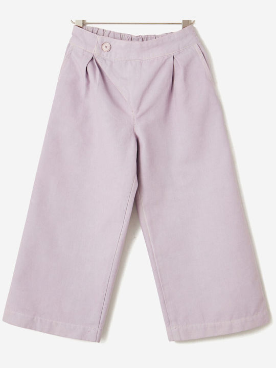 Yell Oh! Girls Fabric Pant Lilac