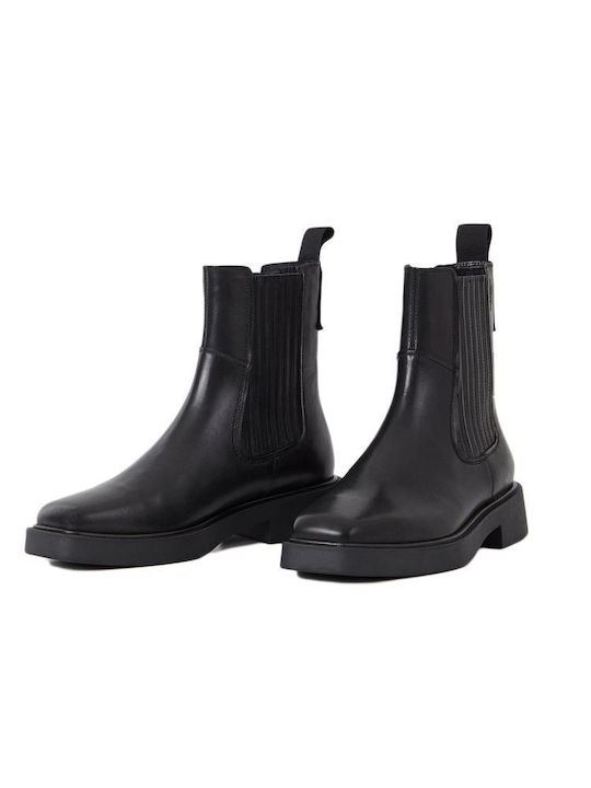 Vagabond JILLIAN Leder Damen Chelsea Stiefeletten Schwarz