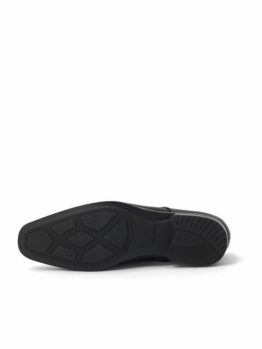 Pantofi Eleganți Pentru Bărbați Monk Din Piele Negri