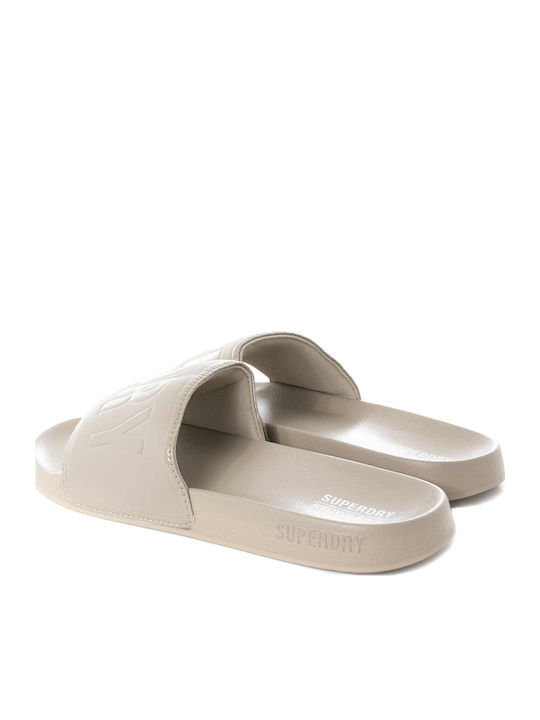 Men's Slides Khaki