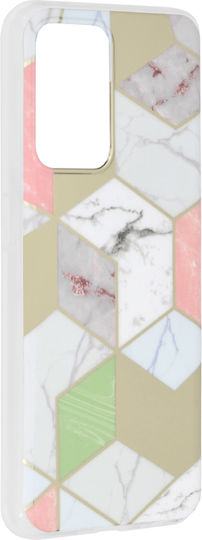 Techsuit Marble Series Back Cover Silicon Multicolor (Oppo Find X5 Lite)