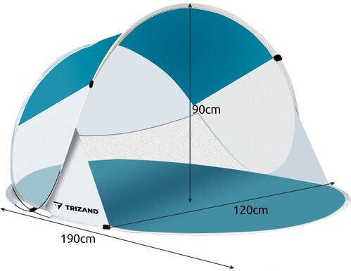 Trizand Tent Trizand Pop Up 2 Person Turquoise