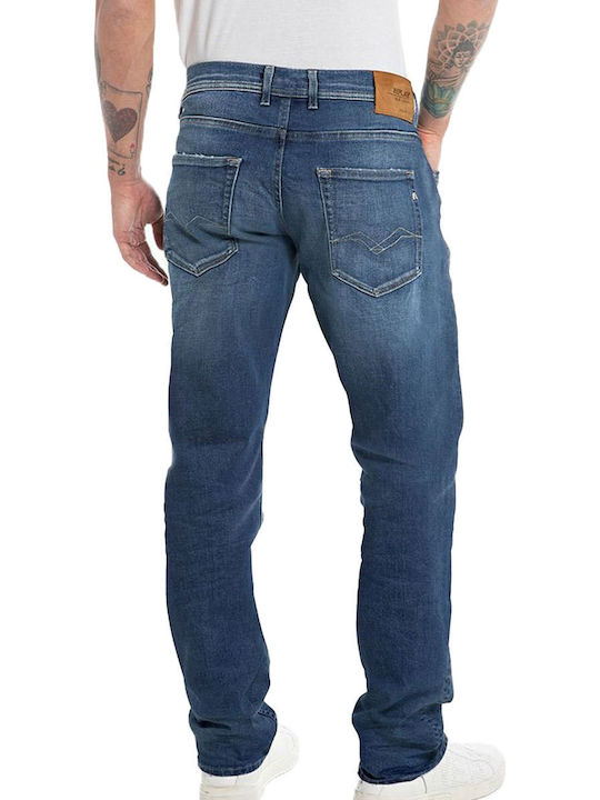 Replay Grover Herren Jeanshose Blau