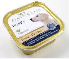 First Class Puppy Food Tray with Chicken and Fish 1 x 150gr