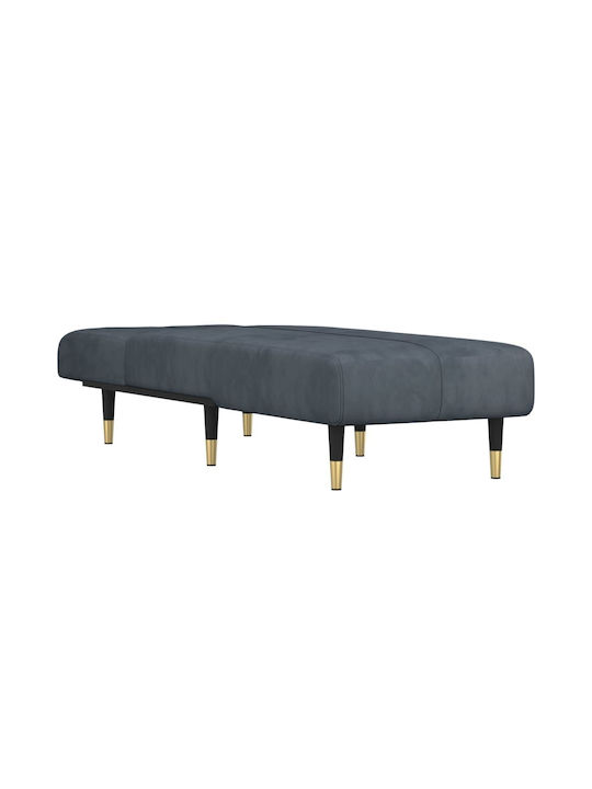Μοντέρνο Ανάκλιντρο Βελούδινο 155x55x33εκ.