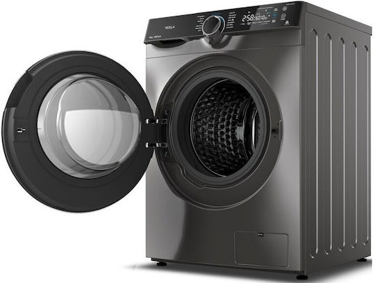 Tesla Πλυντήριο Ρούχων 8kg 1400 Στροφών Γκρι WF81490MS