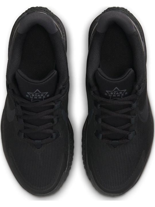 Star Runner STAR RUNNER 4 NN Kids Sports Shoes Running with Laces Black