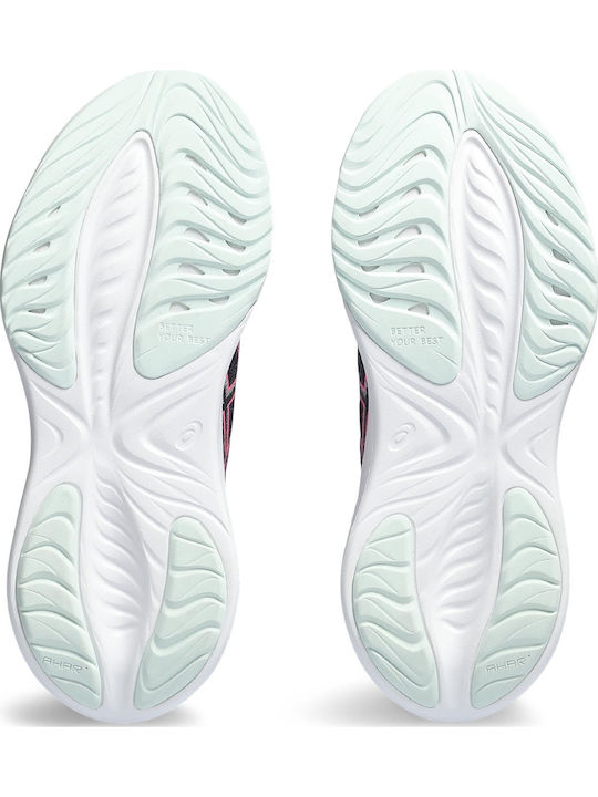 Gel-Cumulus 25 Gs Kids Sports Shoes Running with Laces Tarmac / Hot Pink