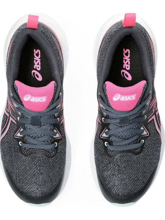 Gel-Cumulus 25 Gs Kids Sports Shoes Running with Laces Tarmac / Hot Pink