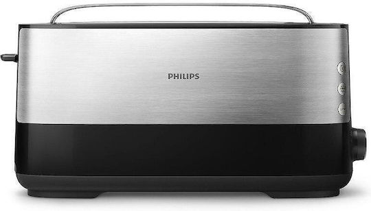 Philips Viva Collection Toaster 1 Steckplatz 950W Inox