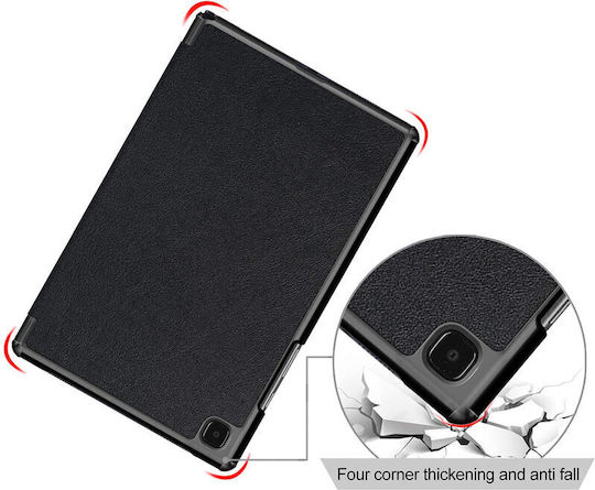 Techsuit FoldPro Flip Cover Neagră (Galaxy Tab A7 Lite)