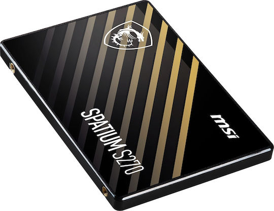 MSI Spatium S270 SSD 480GB τύπου 2.5'' με σύνδεση SATA III S78-440E350-P83