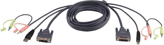 Aten Кабел KVM 2L-7D02U 1.8м για το CS1782 USB