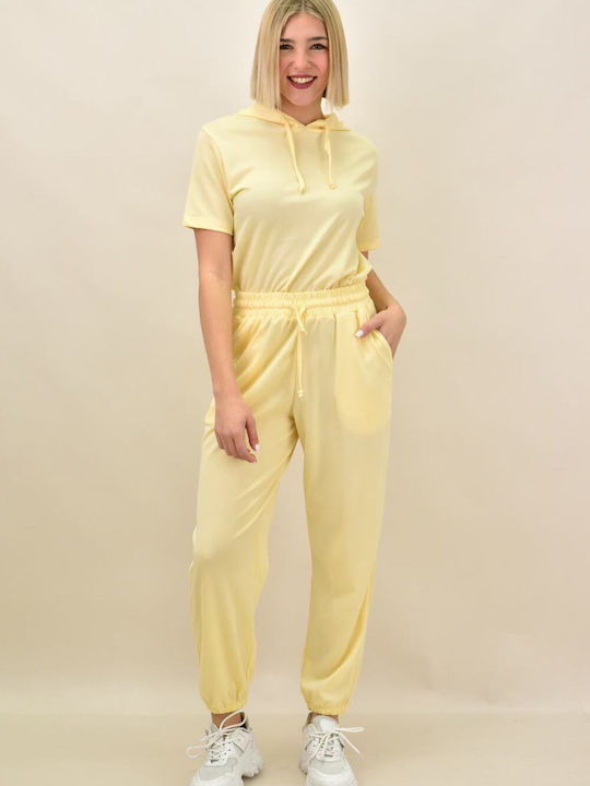 Potre Set Women's Sweatpants Yellow