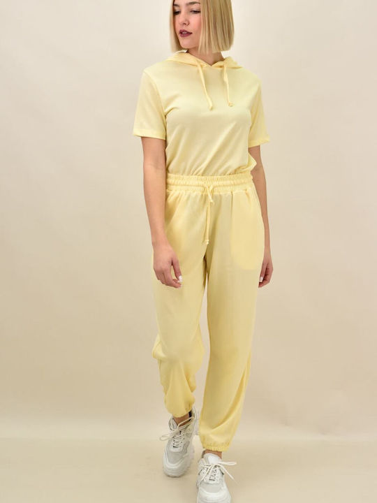 Sweatpants Set Yellow