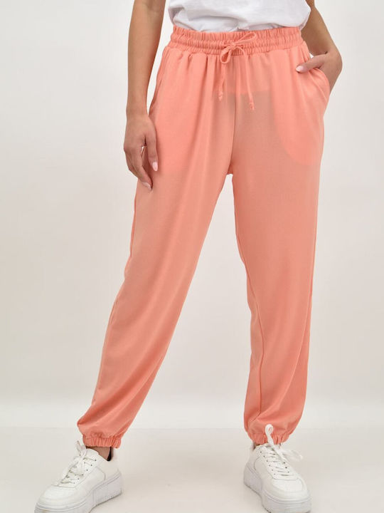 Potre Women's Jogger Sweatpants Orange