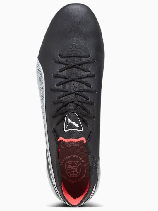 PUMA King Ultimate Футболни Обувки с Бутони Черни