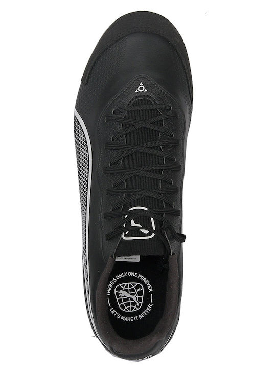 PUMA King Pro Ποδοσφαιρικά Παπούτσια Σάλας IT Μαύρα