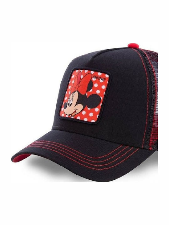 Kids' Hat Jockey Fabric Black
